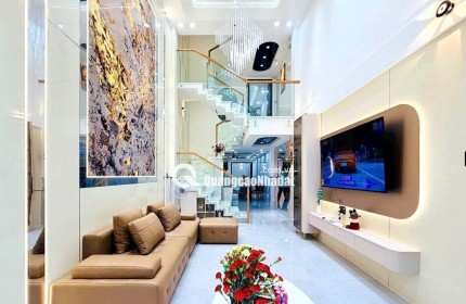 NHÀ MỚI XÂY, FULL NỘI THẤT – NGAY NGÃ 5 QUANG TRUNG, GÒ VẤP